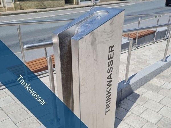 Kostenlose Erfrischung an heißen Tagen
