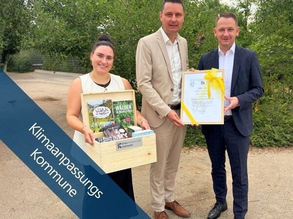 Bild vergr&ouml;&szlig;ern: Klimaanpassungspreis für die Stadt Baunach
