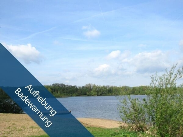 Bild vergr&ouml;&szlig;ern: Aufhebung Badewarnung Baggersee Breitengüßbach