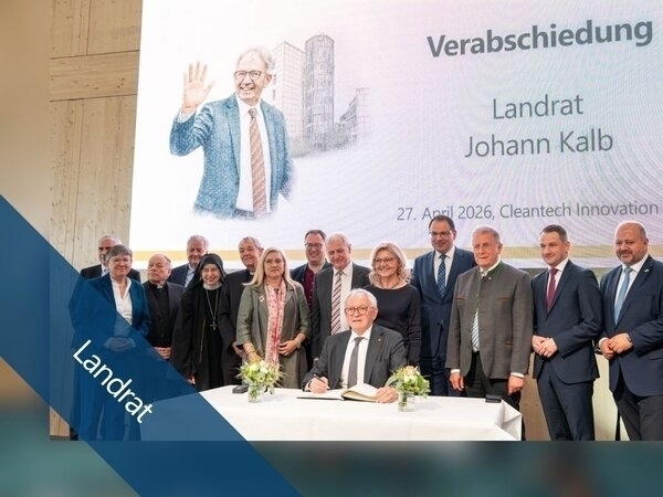 Bild vergr&ouml;&szlig;ern: Verabschiedung Johann Kalb