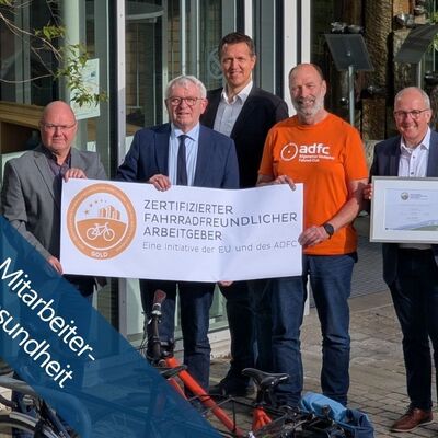 Fahrradfreundlicher Arbeitgeber