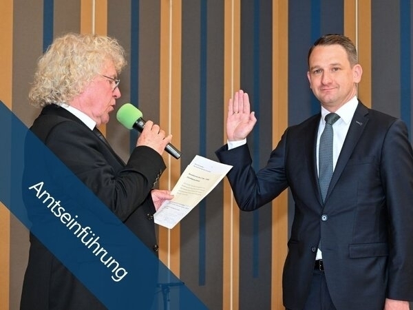 Amtseinführung Landrat Johannes Maciejonczyk