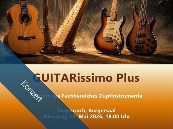 Bild vergr&ouml;&szlig;ern: „GUITARissimo Plus“- Konzert der Kreismusikschule